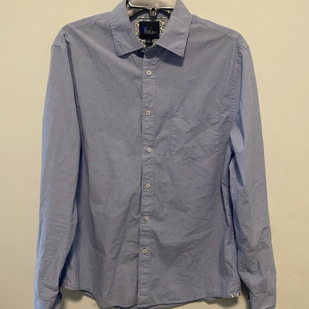 Boden Men's Button Down Shirt Size Medium Office Casual Preppy Professional